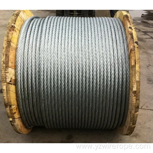 6x36 steel wire rope for drawing